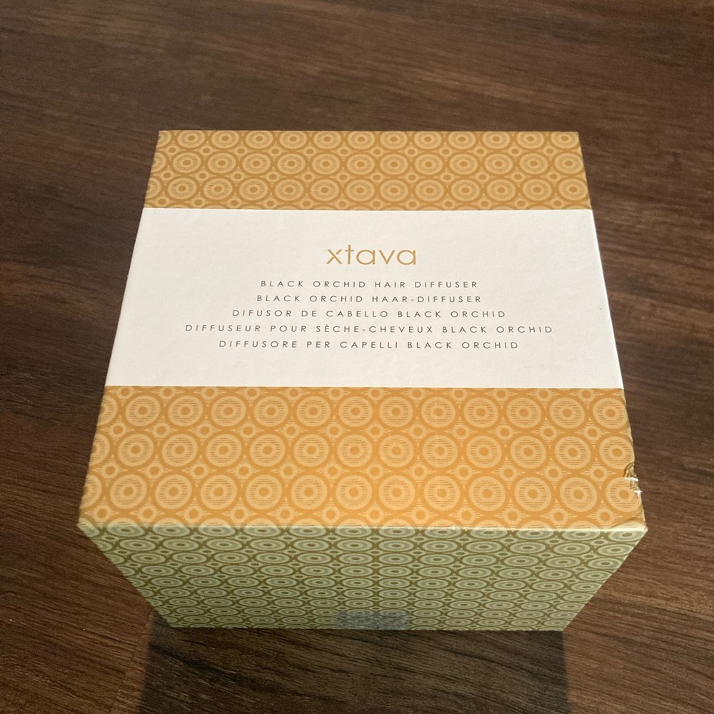 xtava Black Orchid Hair Diffuser new open box
